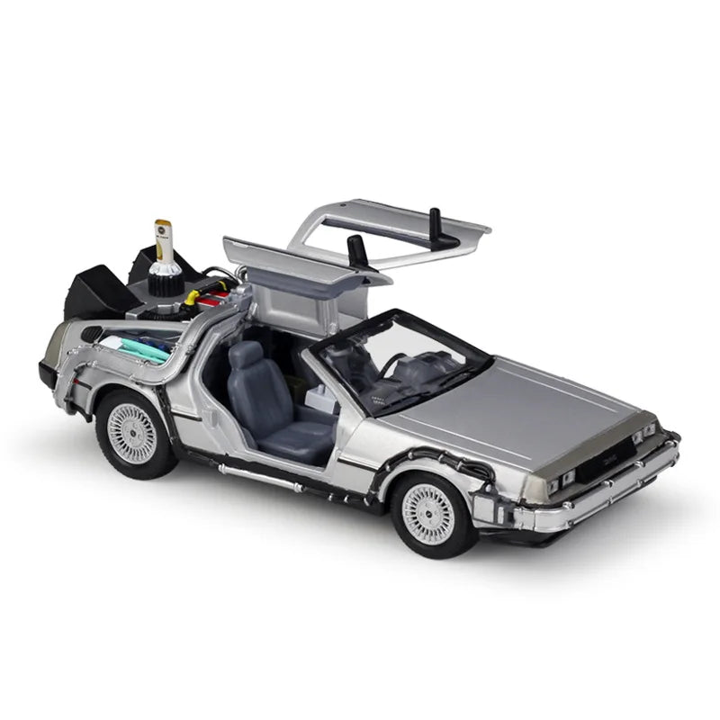 1:24 DMC-12 1 2 3 DeLorean Time Machine Back to the Future