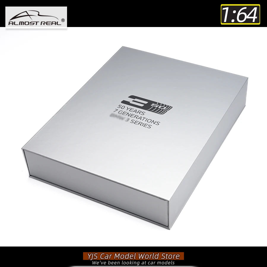 1:64 50 Years 7 GENERATIONS 3 Series 8 sets of car model static ornaments collection