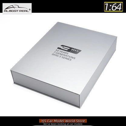 1:64 50 Years 7 GENERATIONS 3 Series 8 sets of car model static ornaments collection