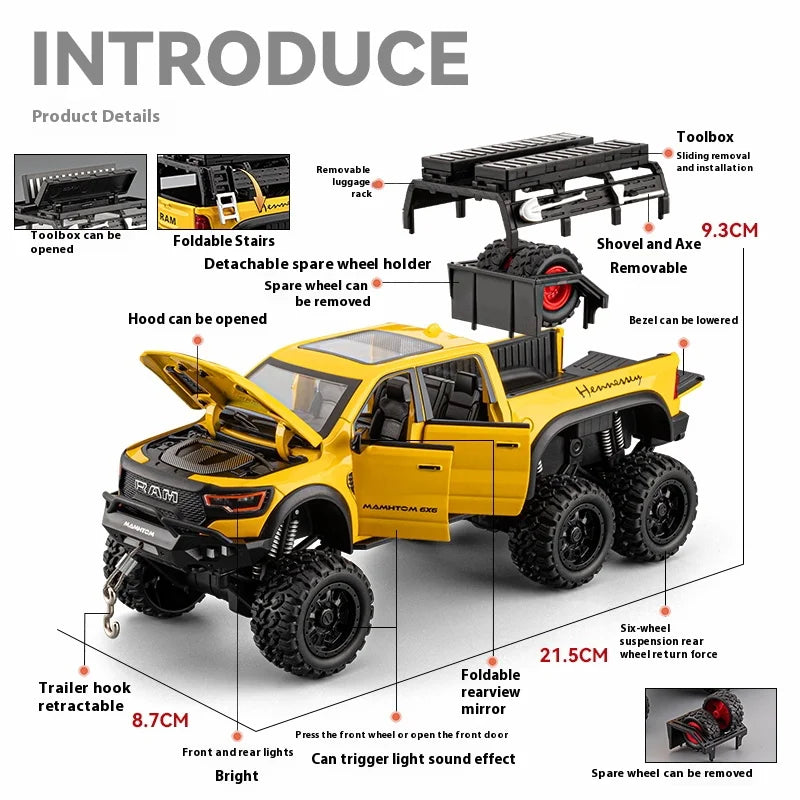 1:24 Dodge Mammoth RAM 1000 TRX