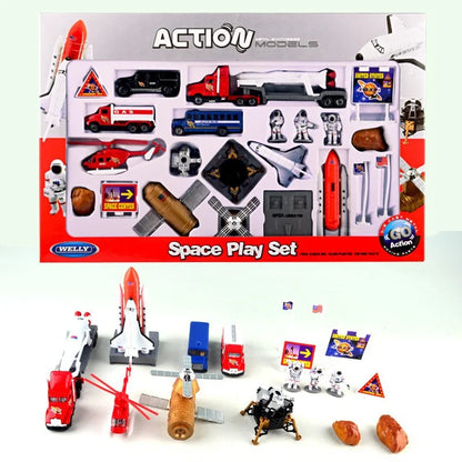 1:64 Space Play Set Astronaut Mini