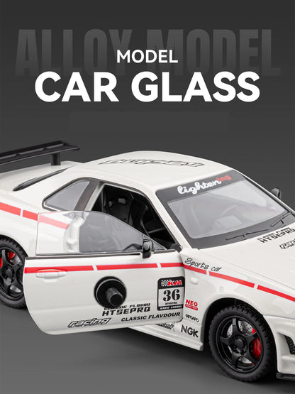 1:24 Ares Silvia Skyline GTR R34