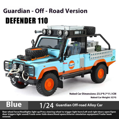 1:24 Land Rover Defender Camel Trophy