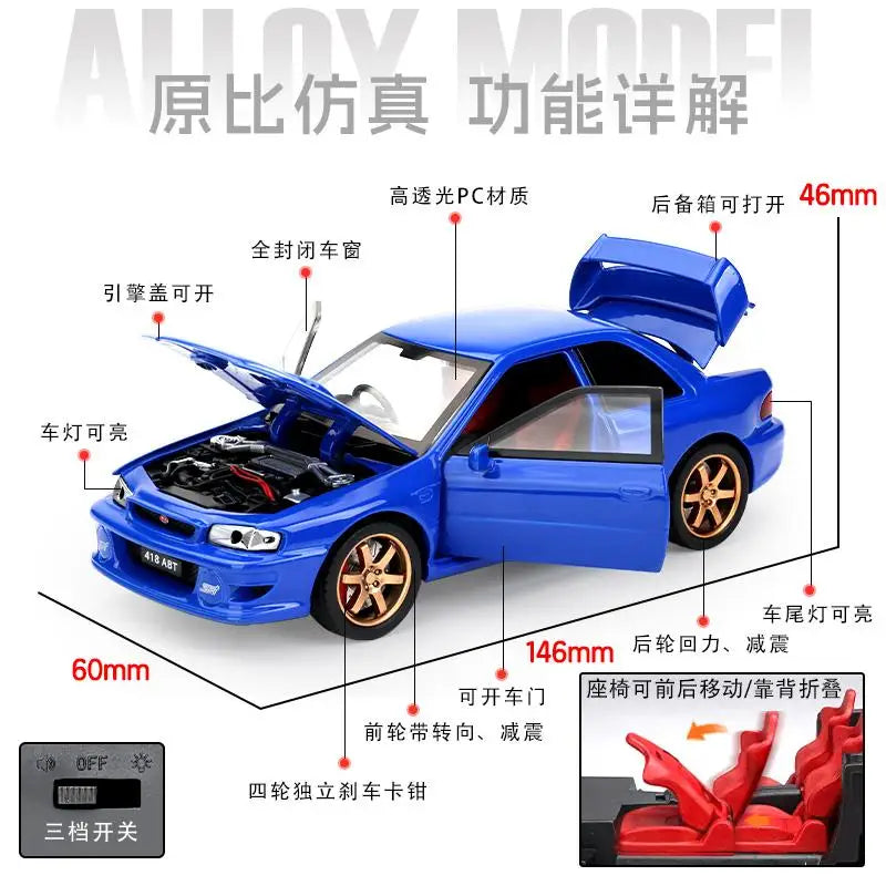 1:32 Subaru Impreza STI WRX