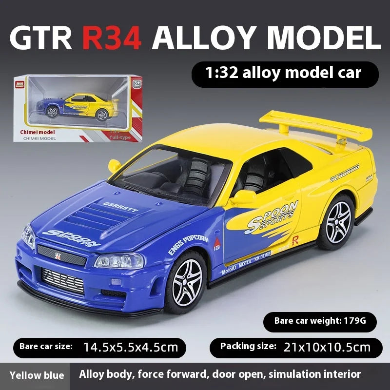 1:32 Nissan GTR-R34