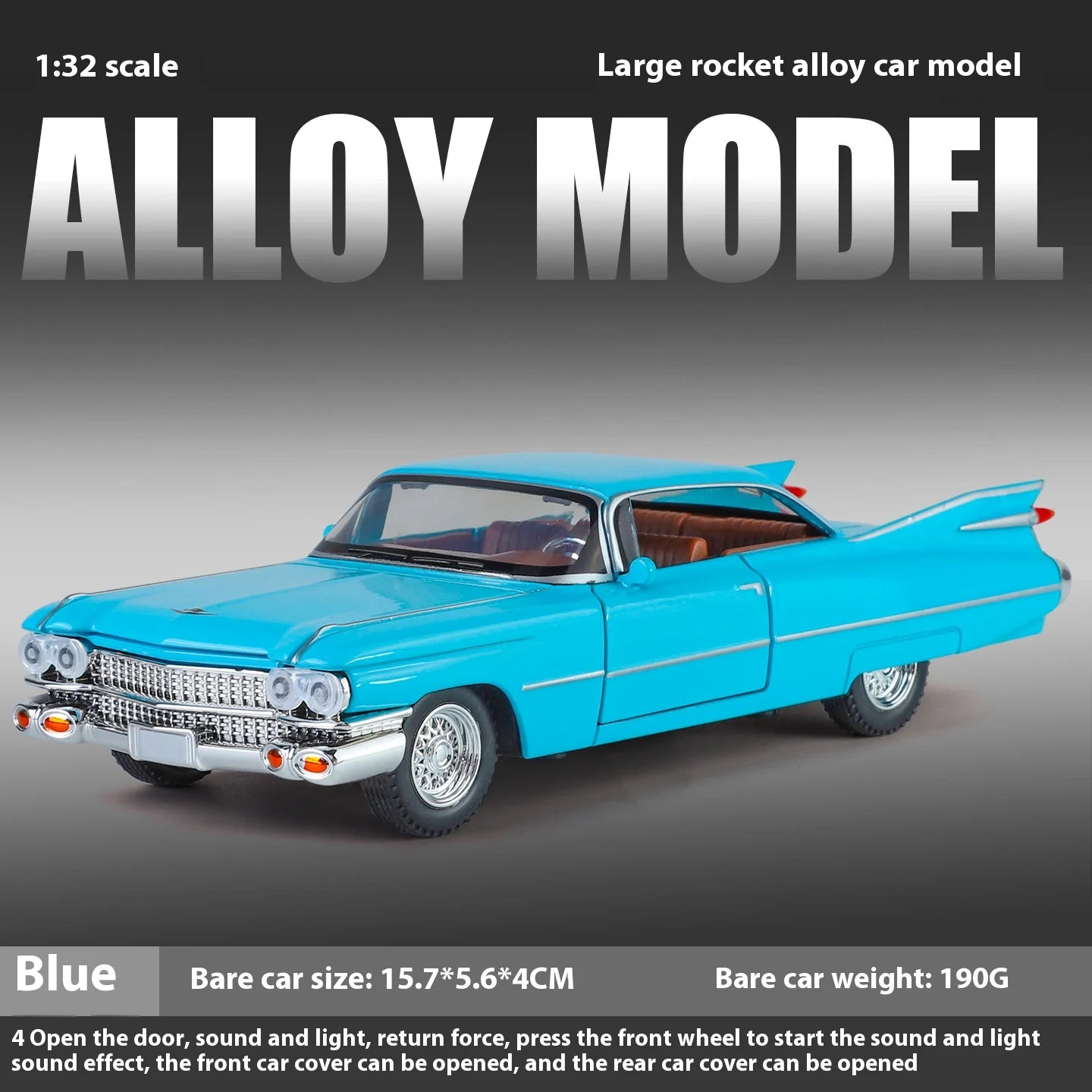1:32 Cadillac Coupe DeVille 1959