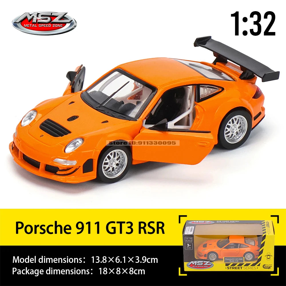 1:32 Porsche 911 GT3 RS Audi, BMW, Nissan