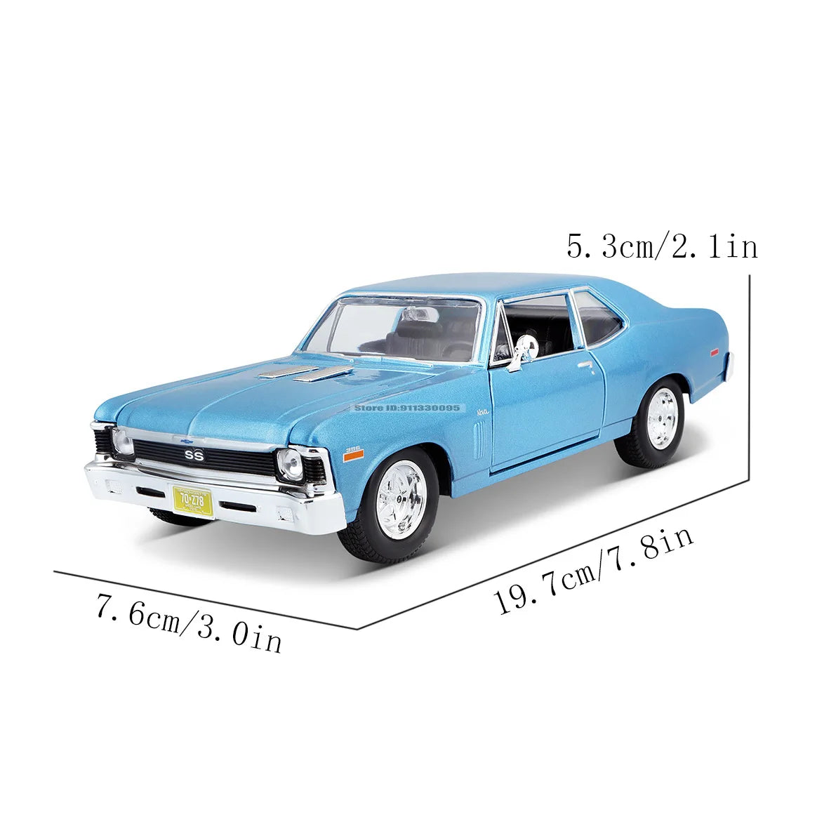 1:24 1970 Chevrolet NOVA SS