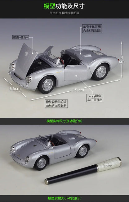 1:24 Porsche 550 Spyder Convertible
