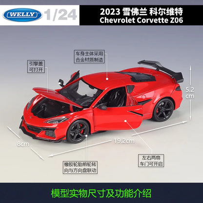 1:24 Chevrolet Corvette 2023 Z06