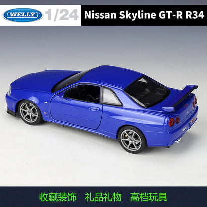 1:24 Nissan Skyline GTR R34 R 34