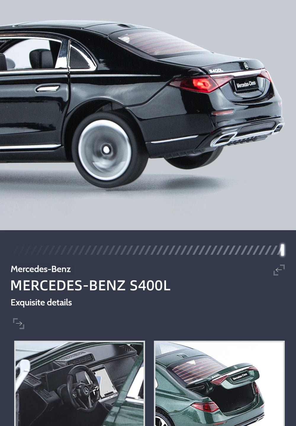 1:24 Mercedes Maybach S400