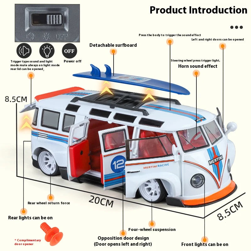 1:24 Volkswagen T1 Bus Gulf