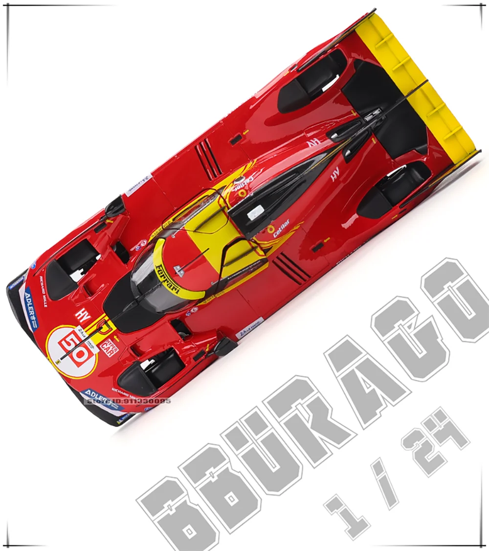 1:24  2024 Ferrari 499P LMH FORMULA RACING 250GTO FXXK 458