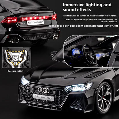 1:18 Audi RS7 Sportback Four Door Coupe Remote Control Version