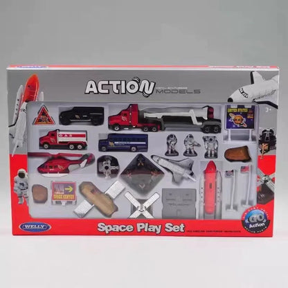 1:64 Space Play Set Astronaut Mini