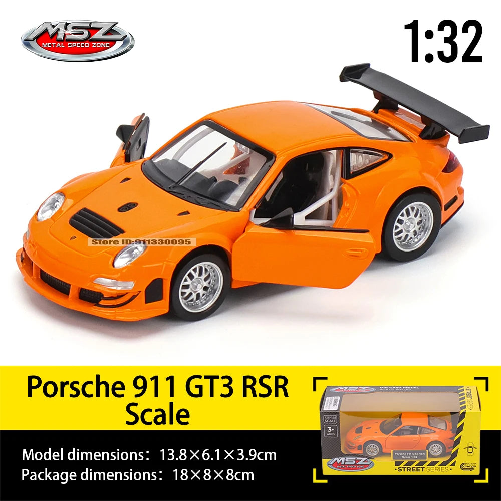 1:32 Porsche 911 GT3 RS Audi, BMW, Nissan