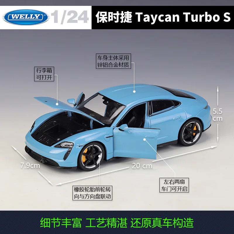 1:24 Porsche Taycan Turbo S