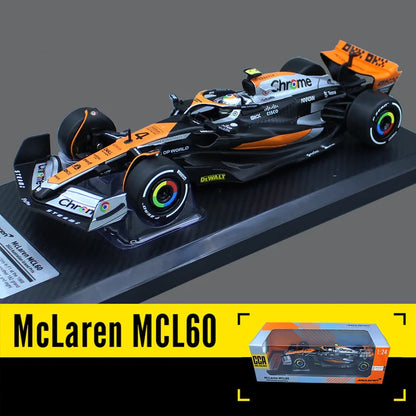 1:24 MCL60 2023 #81 Oscar Piastri 4# Lando Norris P2 British GP Mclaren F1