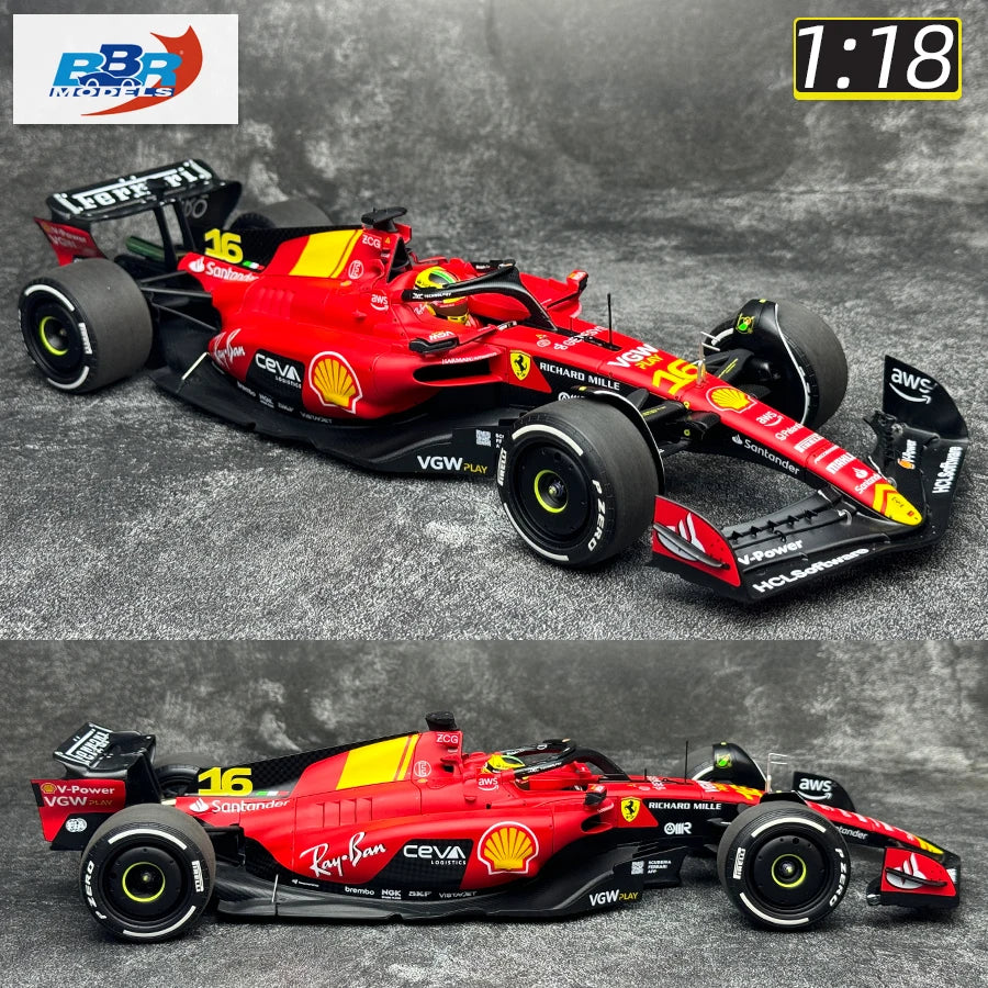 1:18 New F1 2023 SF-23 Italy GP 2023 3RD Singapore GP Formula Racing