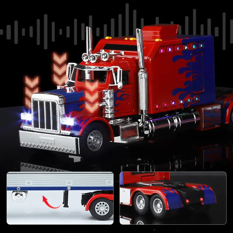 1:24 Heavy Semi Trailer Truck Head