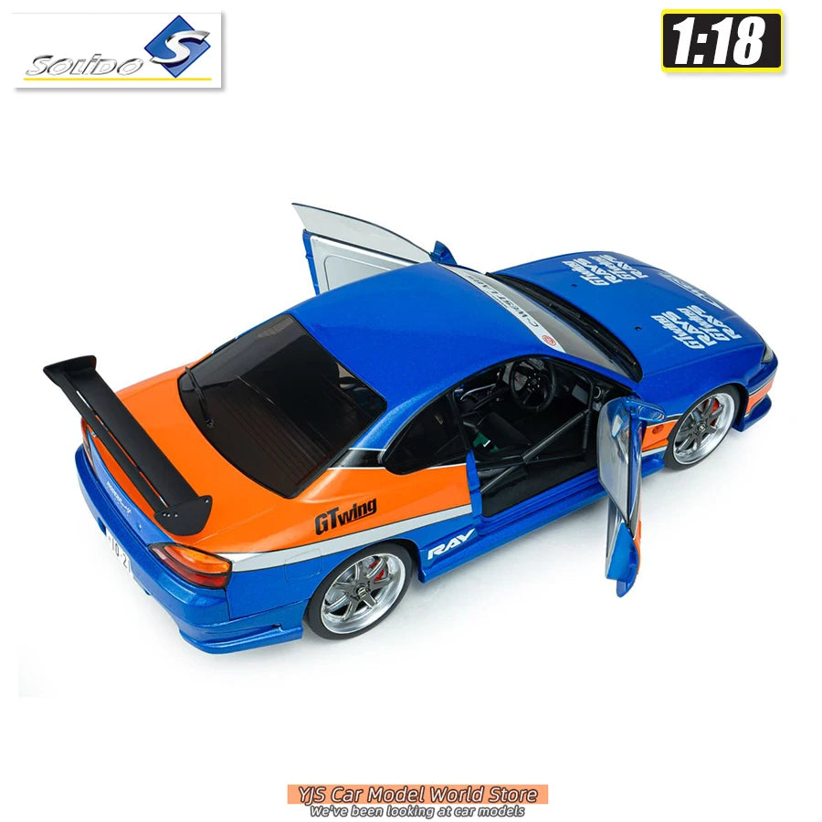 1:18 TOYOTA SUPRA MK4 A80 SILVIA (S15)