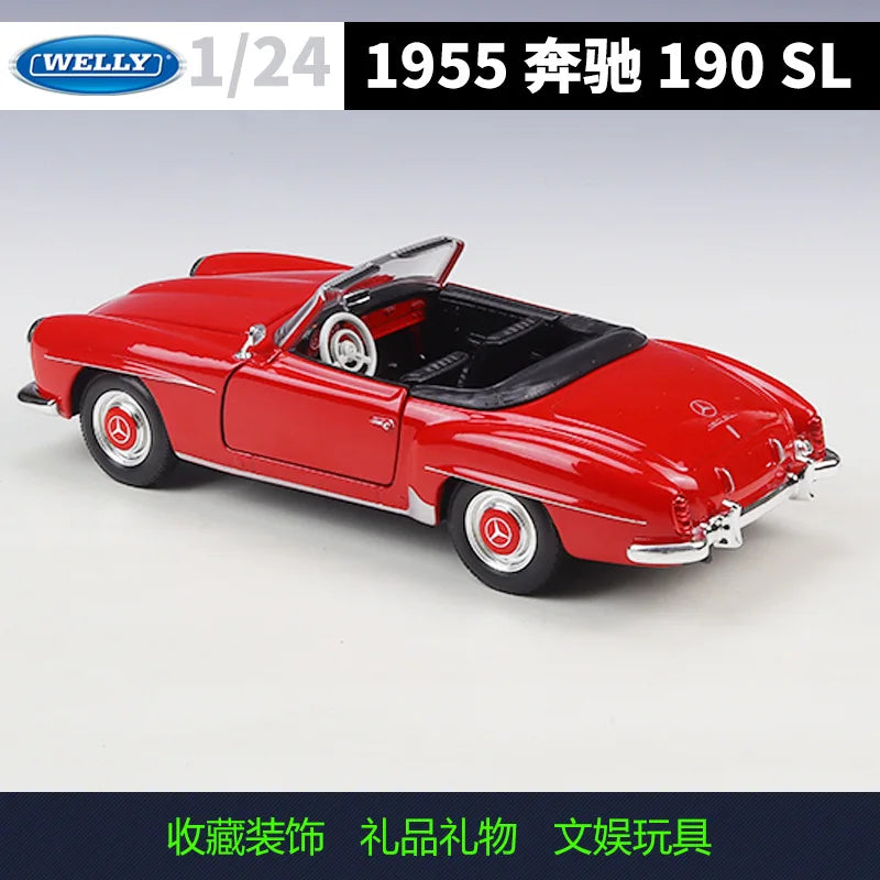 1:24 1955 Mercedes-benz 190 Sl