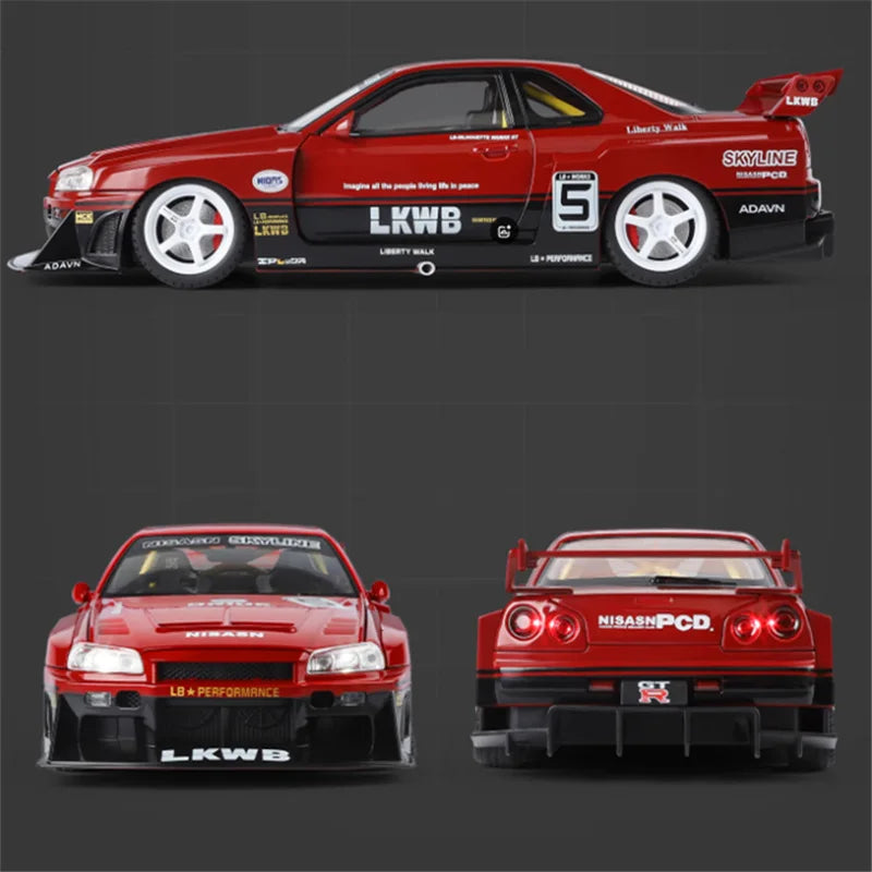 1:18 Nissan Skyline Ares GTR R34