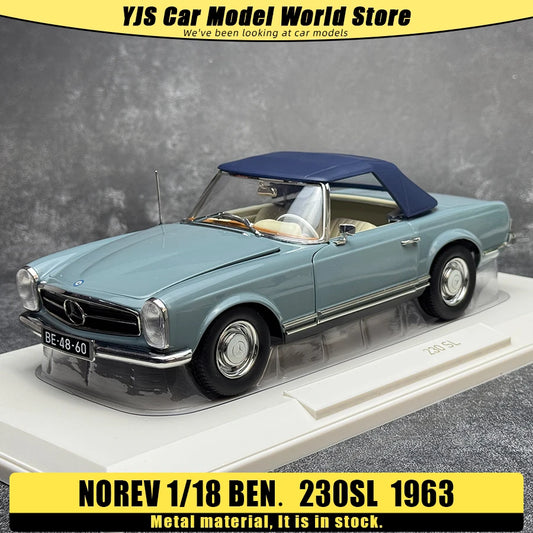 1:18  Mercedes-Benz  230sl 1963