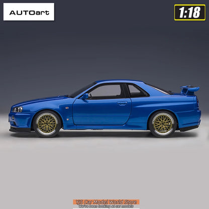 1:18 Nissan skyline GT-R34 V-SPEC