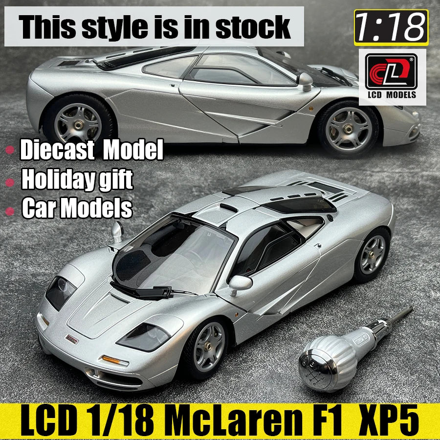 1:18 McLaren F1 XP5 Silver