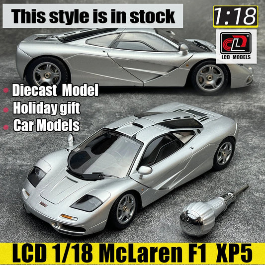 1:18 McLaren F1 XP5 Silver