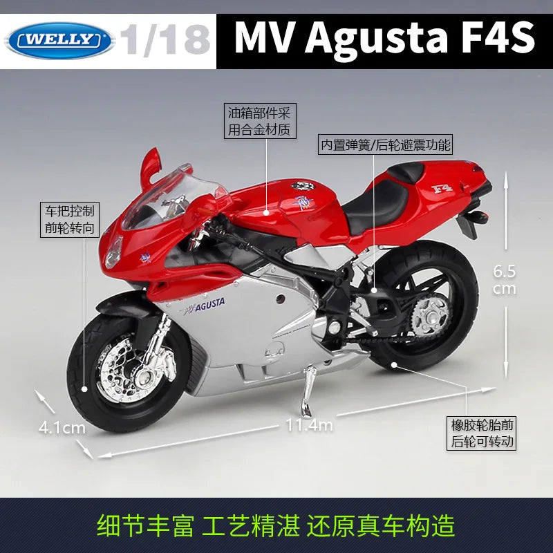1:18 Mv Agusta F4s