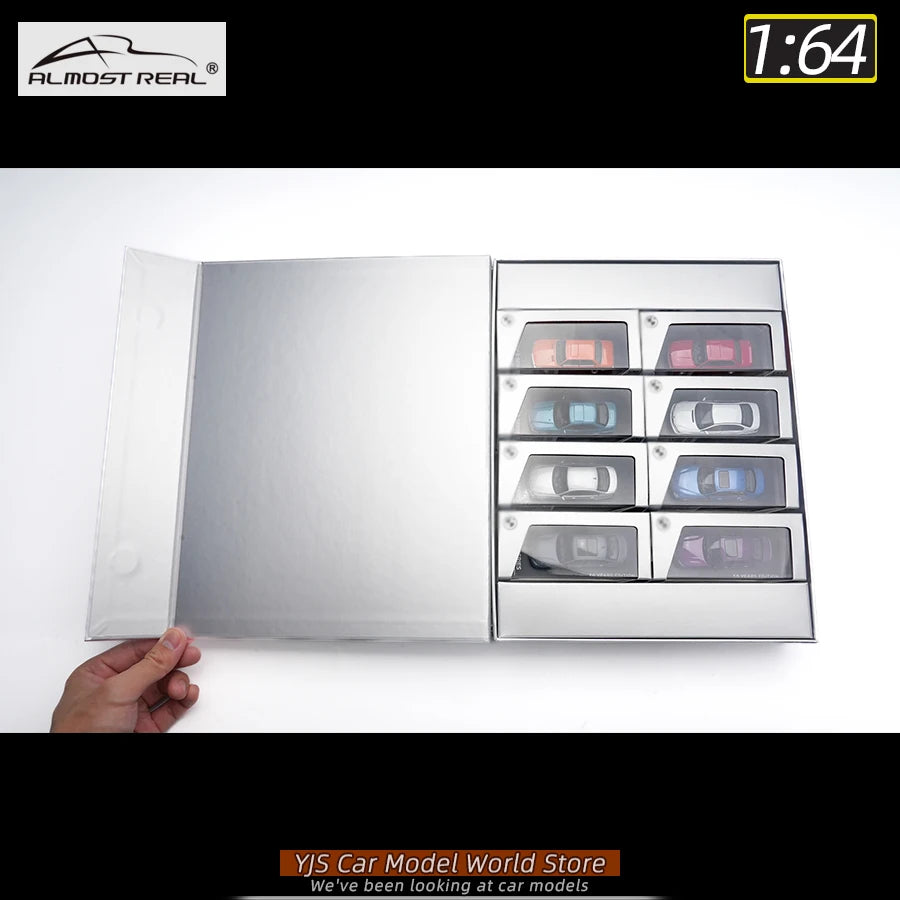 1:64 50 Years 7 GENERATIONS 3 Series 8 sets of car model static ornaments collection