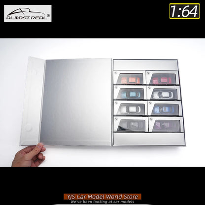 1:64 50 Years 7 GENERATIONS 3 Series 8 sets of car model static ornaments collection