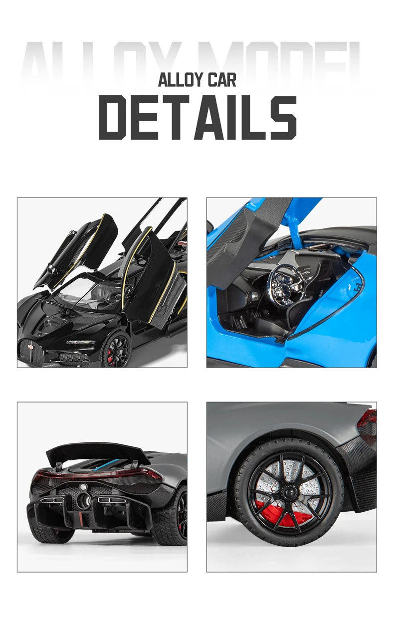 1:24 Bugatti Tourbillon Chiron (Spray Version)