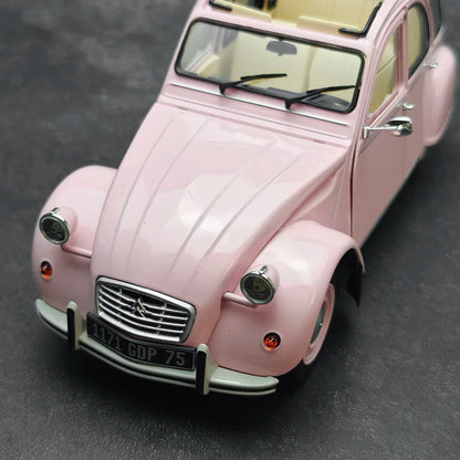 NOREV 1/18 Scale   Citroen 2CV 1986  Static Car Model Diecast Model Ornament Holiday Gift Collection
