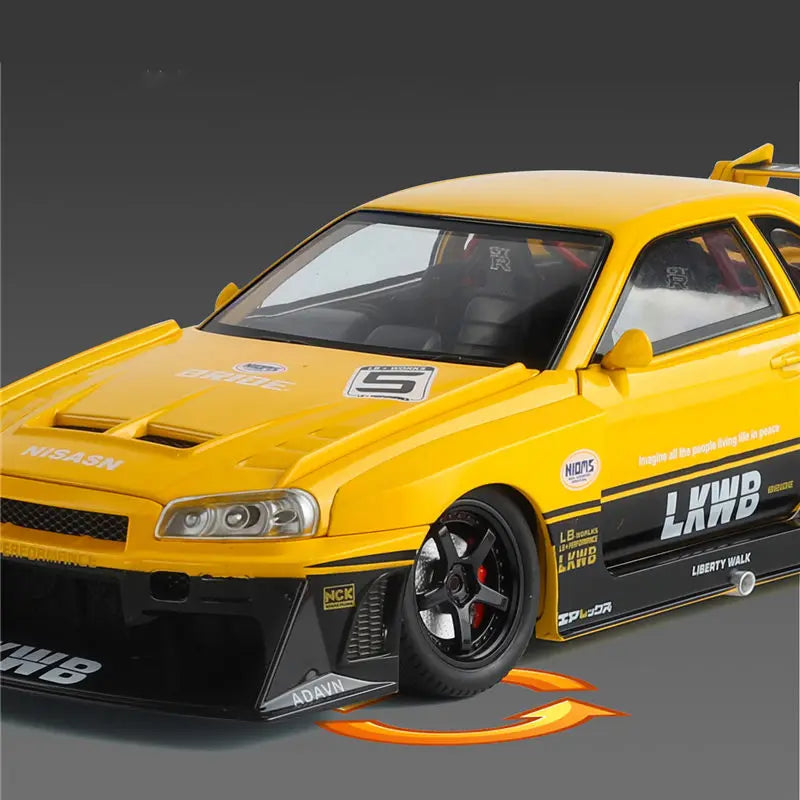 1:24 Skyline Ares Silvia GT-R R34