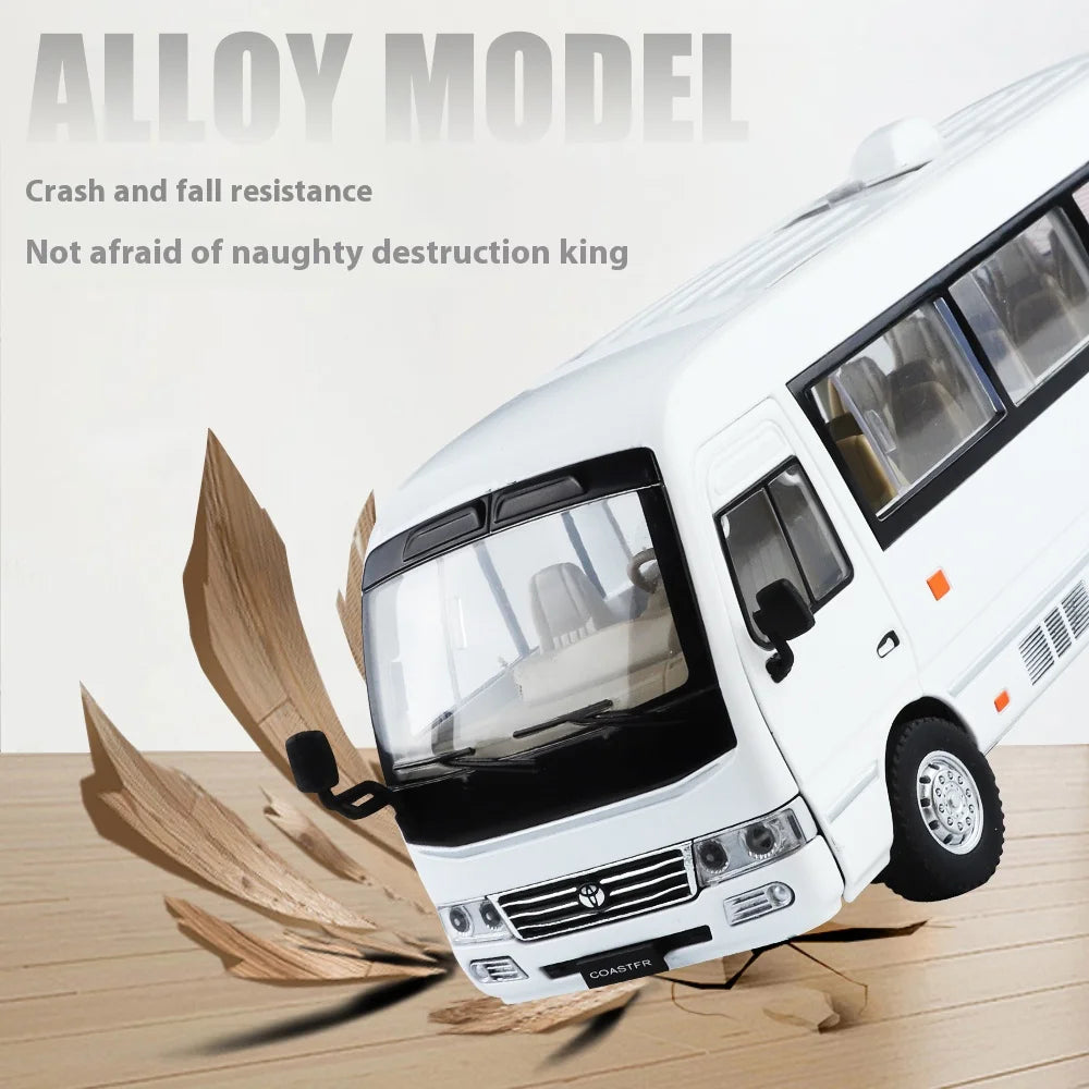1:24 Toyota Coaster Medium Business Minibus