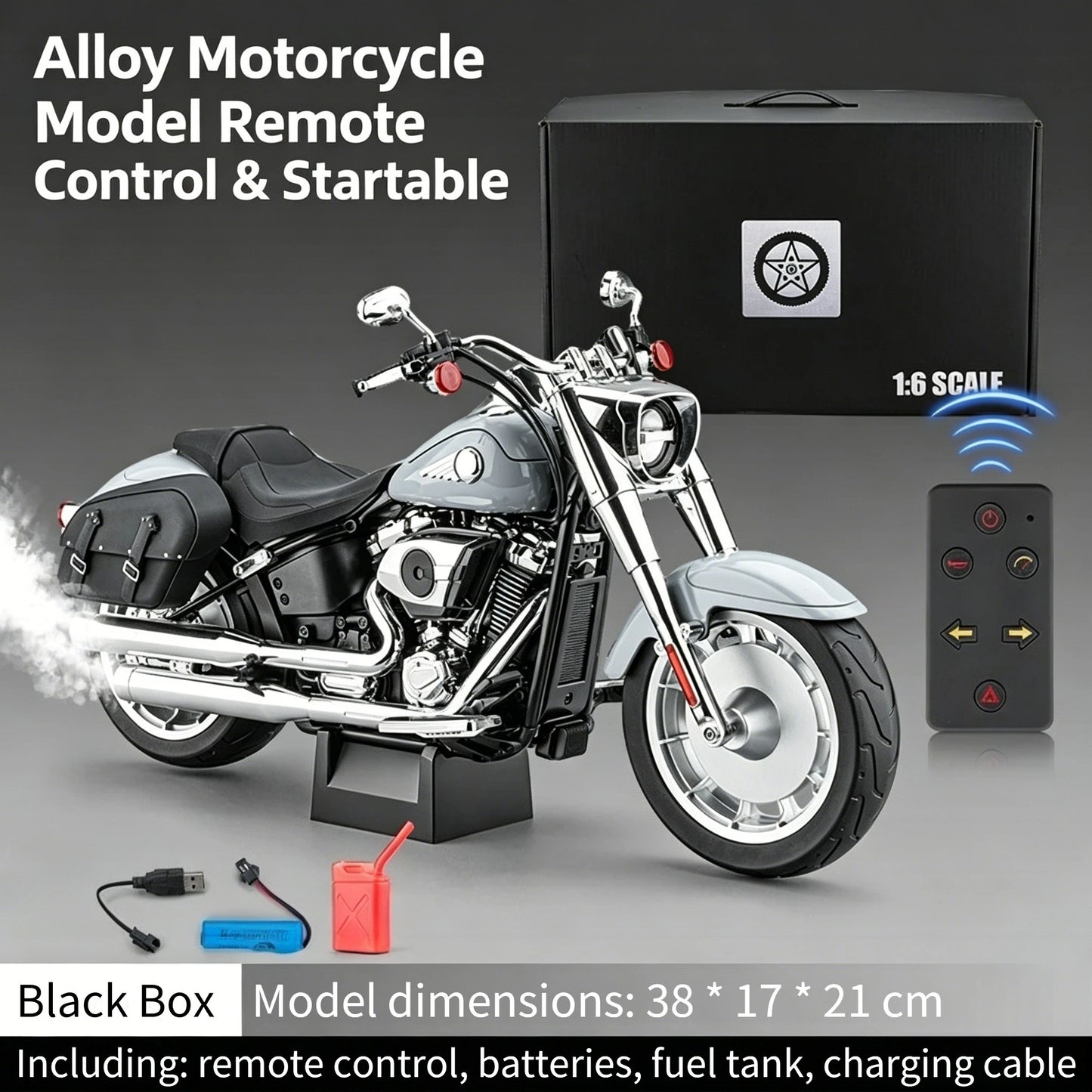 1:6 Harley Davidson Softail Fat Boy
