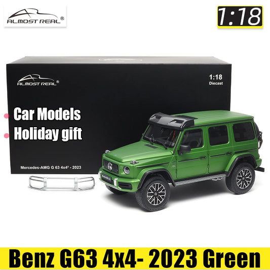 1:18 Mercedes-Benz G63 4x4-2023 Green