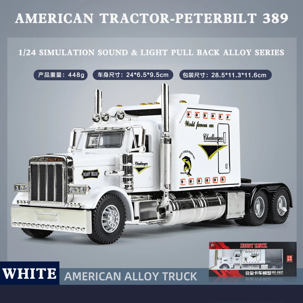 1:24 American tractor-Peterbilt 389