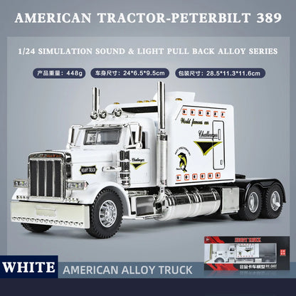 1:24 American tractor-Peterbilt 389