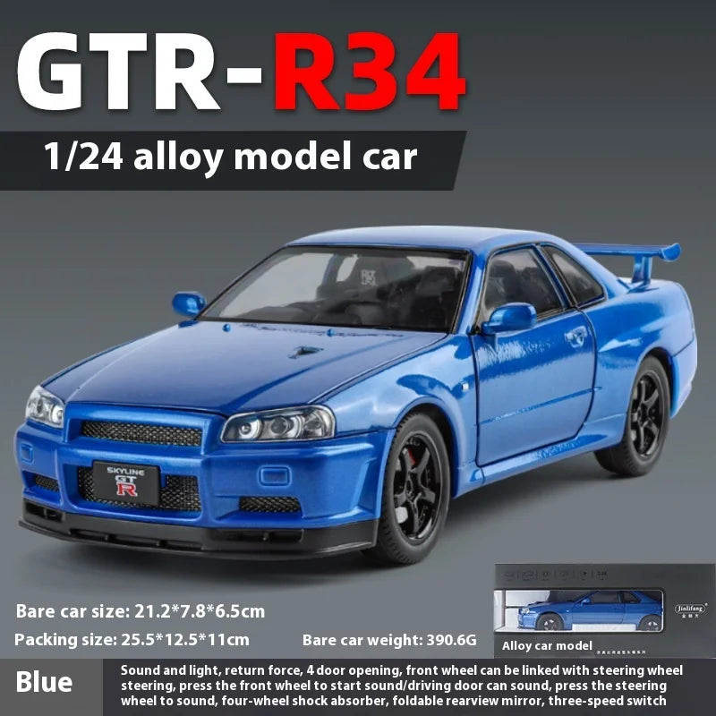 1:24 Nissan GTR-R34