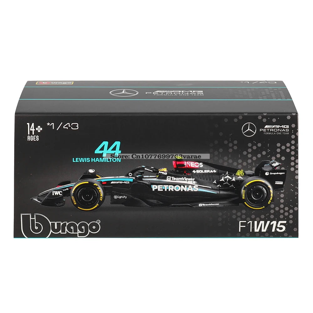 1:43 Mercedes-AMG Petronas F1 Team W15 2024 #44 Hamilton #63