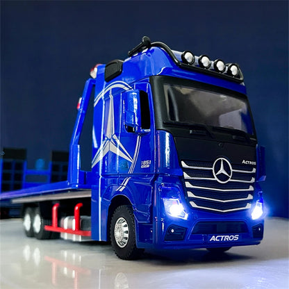 New Alloy Large Size Deck Flatbed Trailer