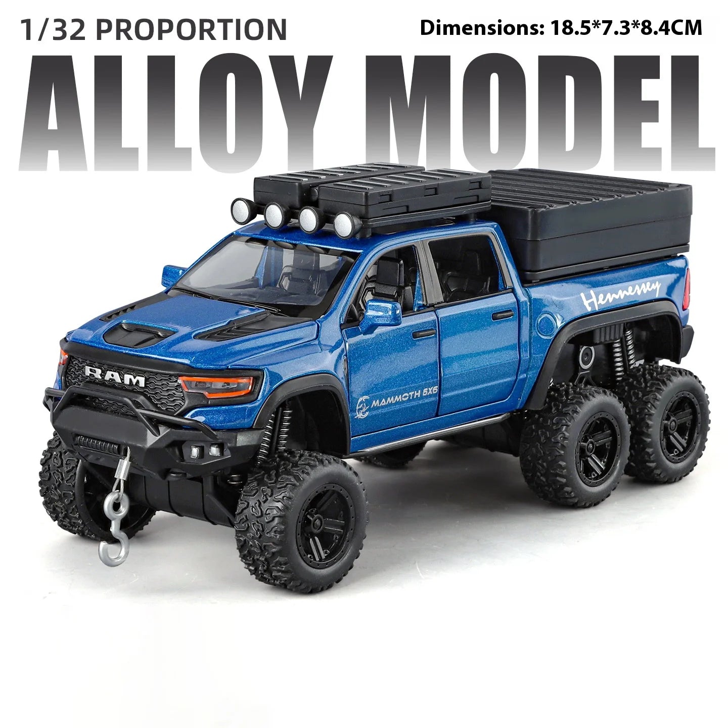 1:32 Dodge Tyrannosaurus 6X6 Pickup