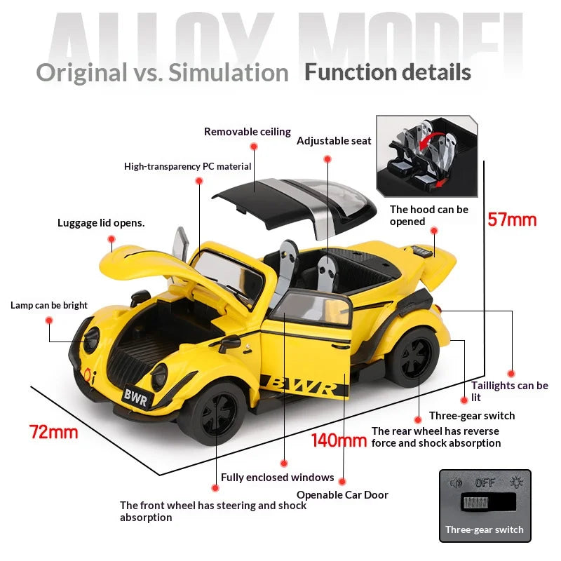 1:32 Volkswagen Beetle