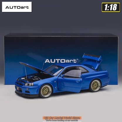 1:18 Nissan skyline GT-R34 V-SPEC