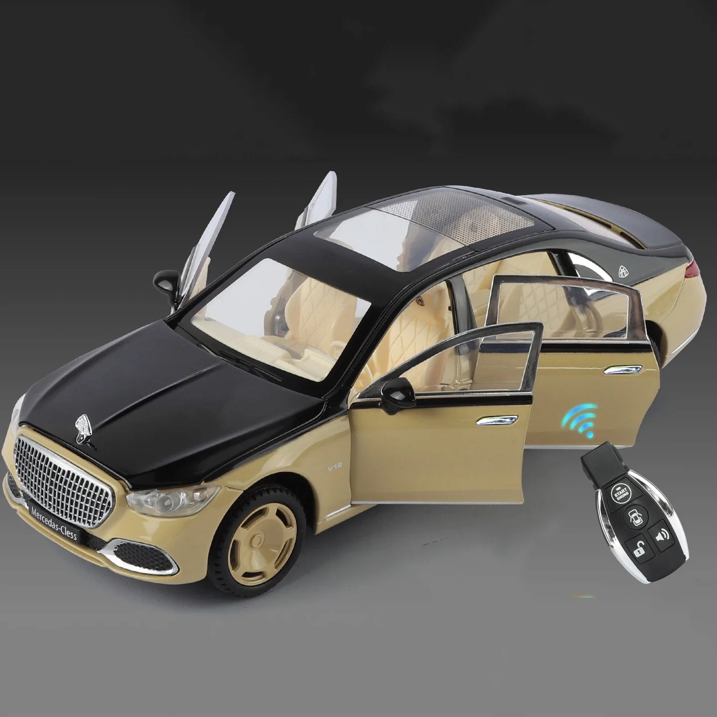 1:22 Mercedes-Benz Maybach S680 Key Control